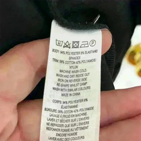 French Connection Women's Black Halter Cocktail Dress Size 4 Open Back Cutout - Picture 10 of 11